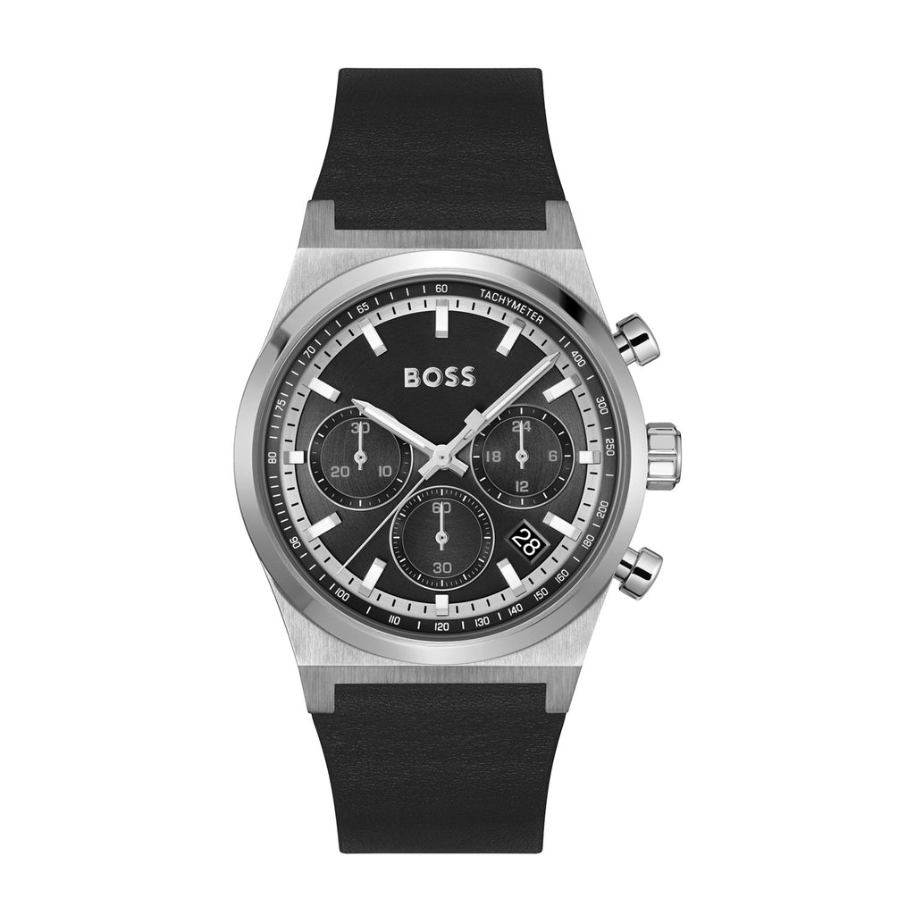 שעון יד לגבר  Hugo Boss מקולקציית CANDOR דגם 1514218 - תכשיטי חביב 