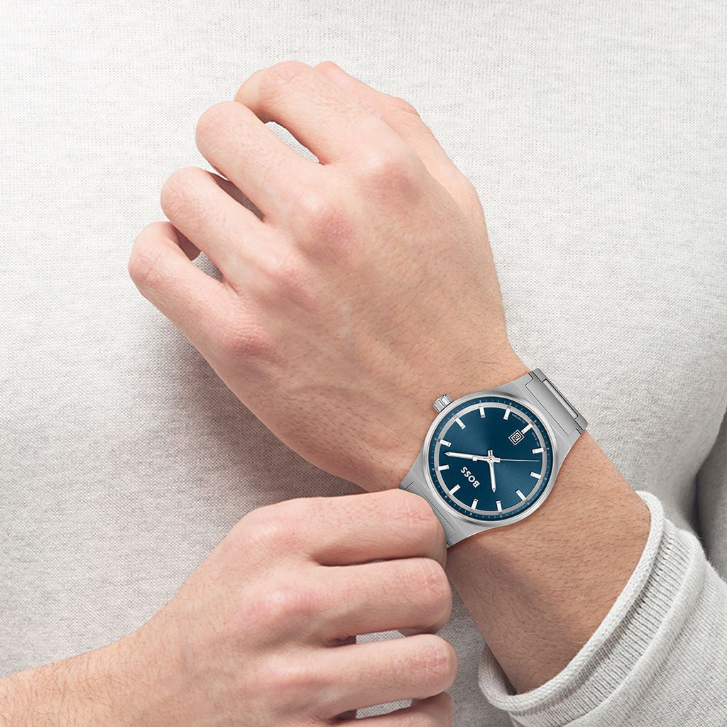  שעון Hugo Boss מקולקציית Cando דגם 1514076 יד לגבר  - תכשיטי חביב