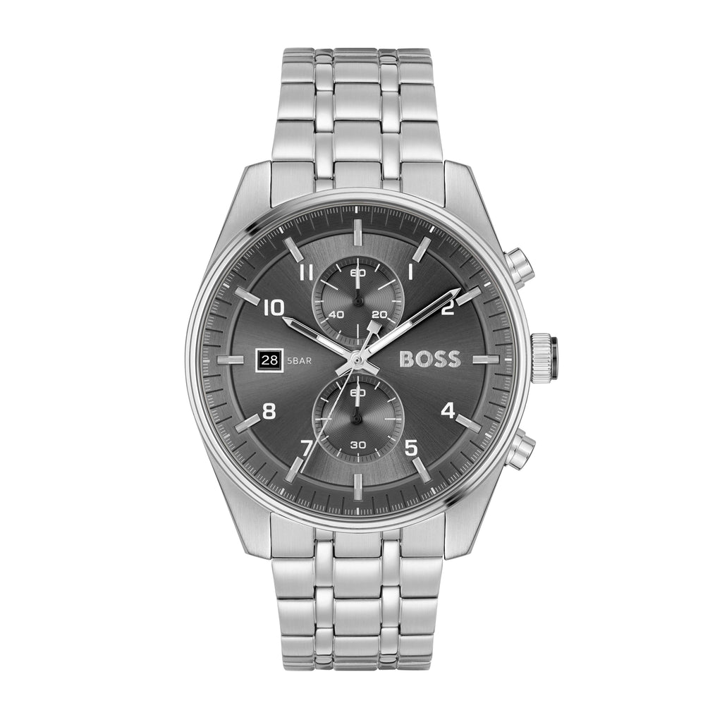 שעון יד לגבר  Hugo Boss מקולקציית Skytr דגם 1514151